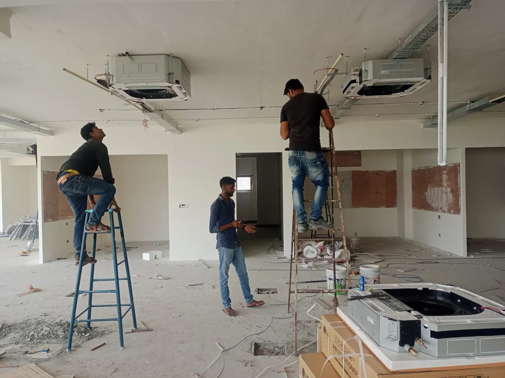 Ceiling AC Installation ( 4 Ton) 