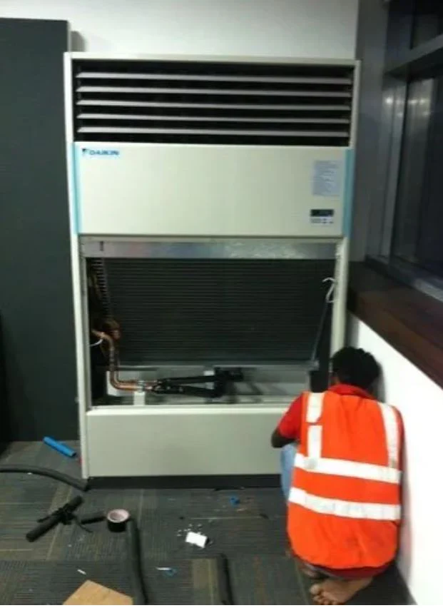 Floor-Standing AC Servicing – One-Time Package