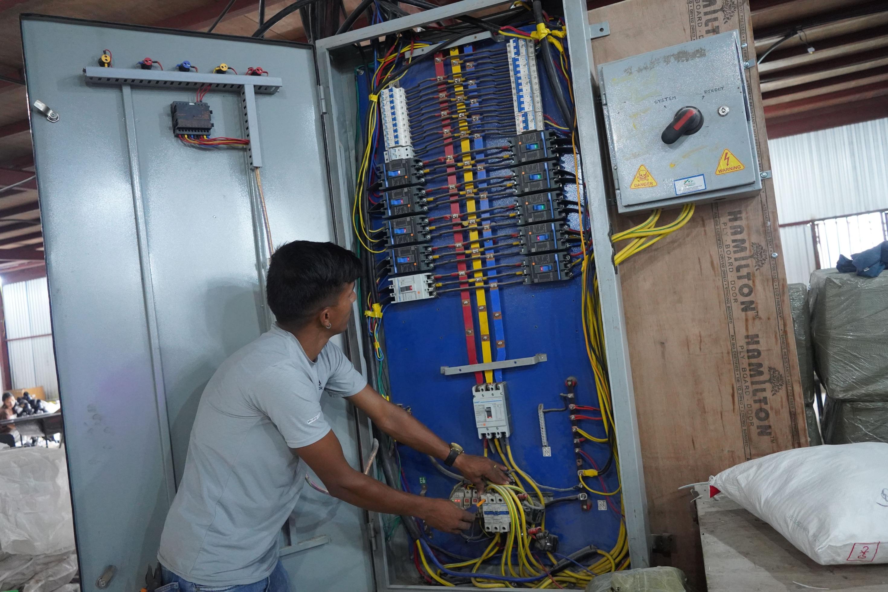 Panel Board Installation on Surface
